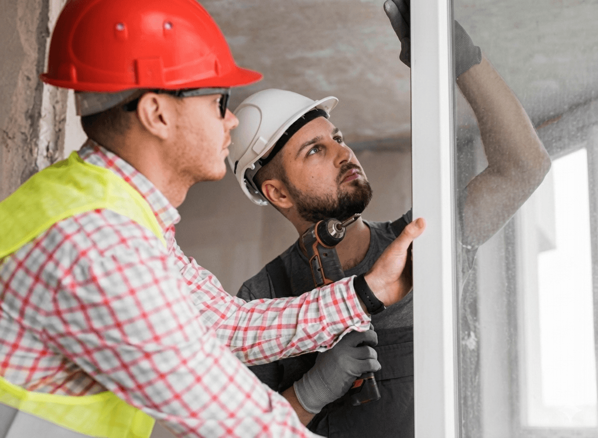 Profissionais trabalhando em reformas - 2