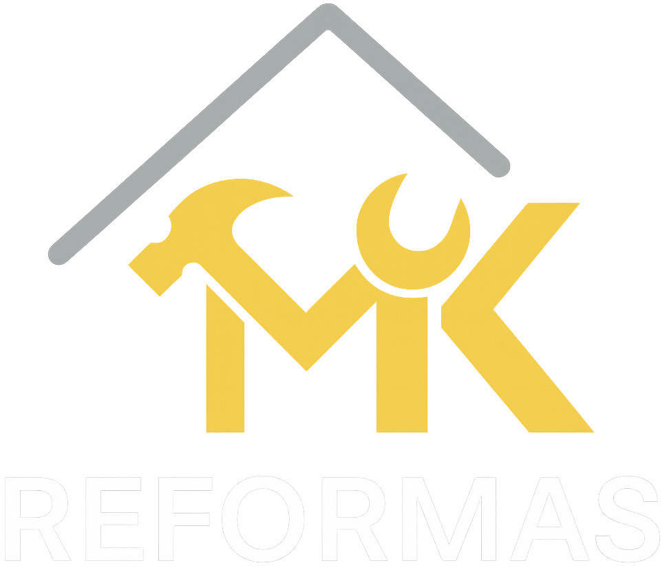 MK Reformas - Logo da empresa especializada em reformas e serviços elétricos